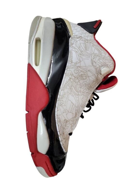 Nike Air Jordan Mens Shoes Dub Zero 2005 Varsity Red Size 11.5 Item 311046 160 main image 8